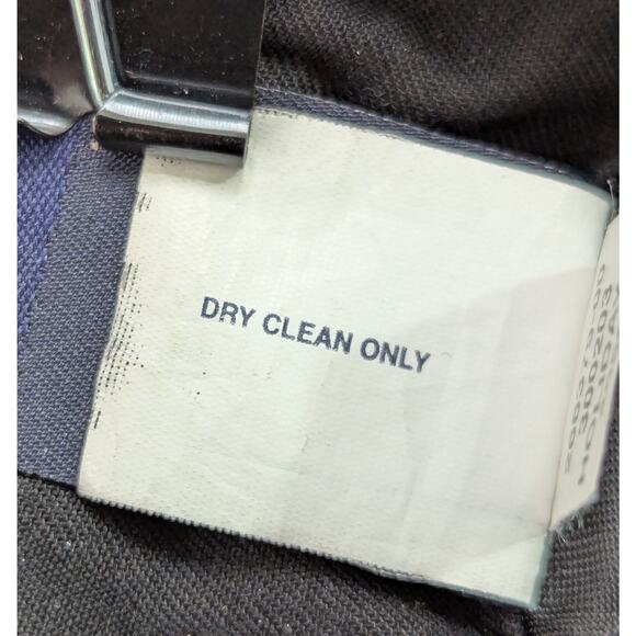 THE GAP! LUXE BLACK NUBBY WOOL BLEND, VELVET RIBBON DETAILED PENCIL SKIRT! SZ 2 - Picture 6 of 7